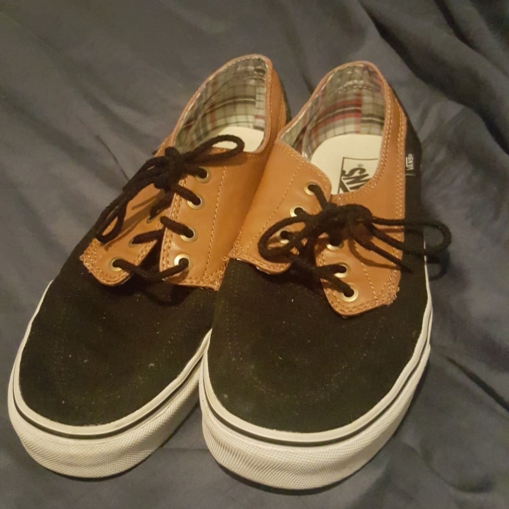 Vans leather/canvas shoes